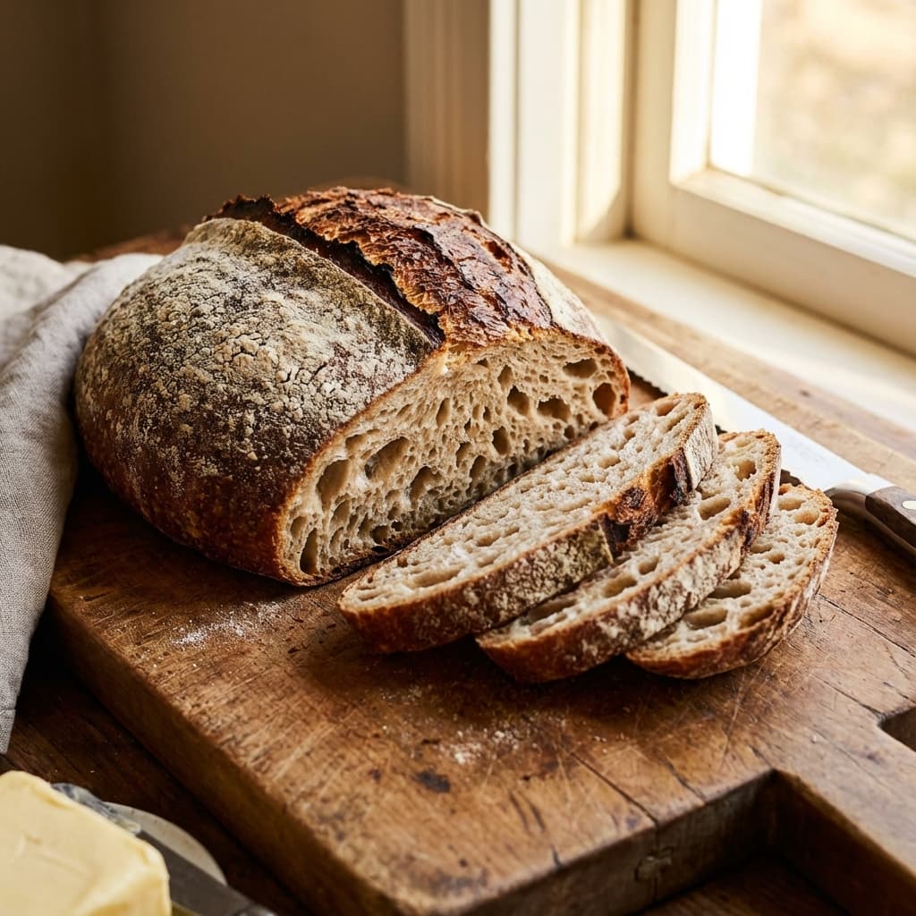 Freshly baked breads