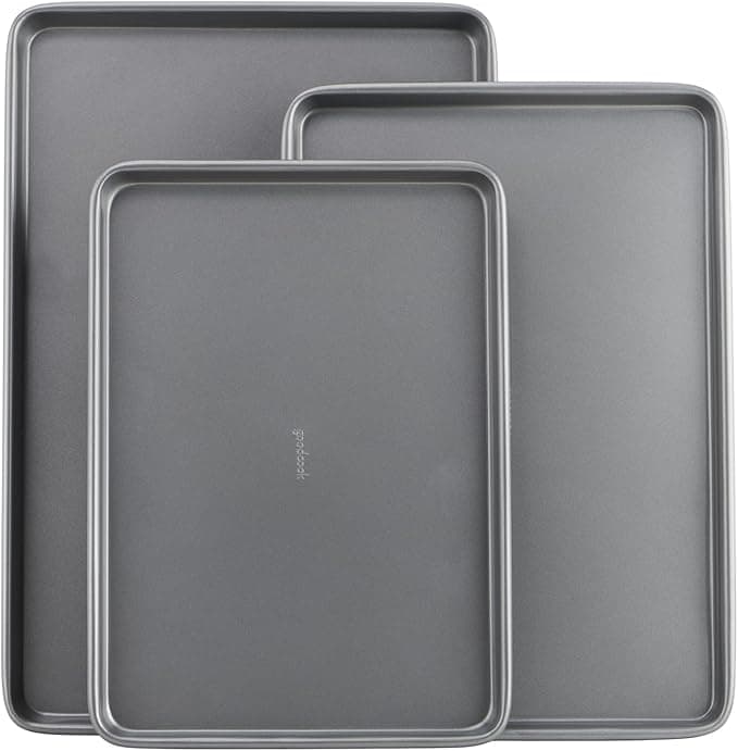 GoodCook Everyday Nonstick Carbon Steel Baking Sheet Set