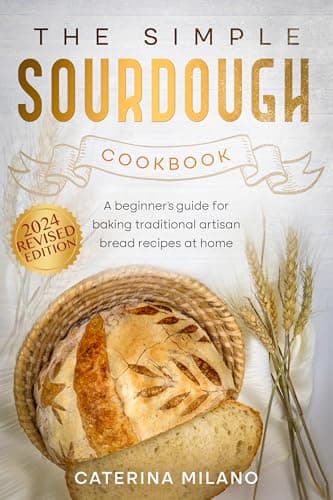 Simple Sourdough Cookbook for Beginners Book Cover