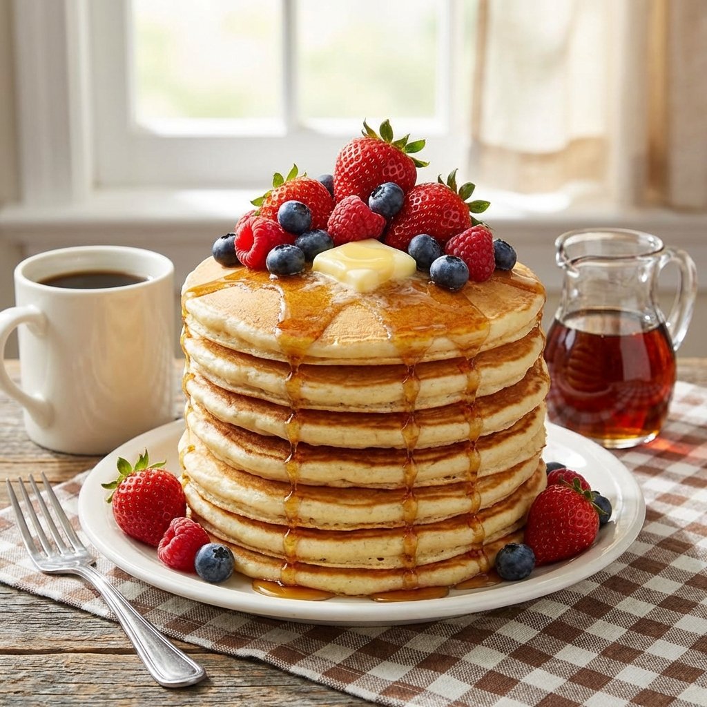 Stack of pancakes