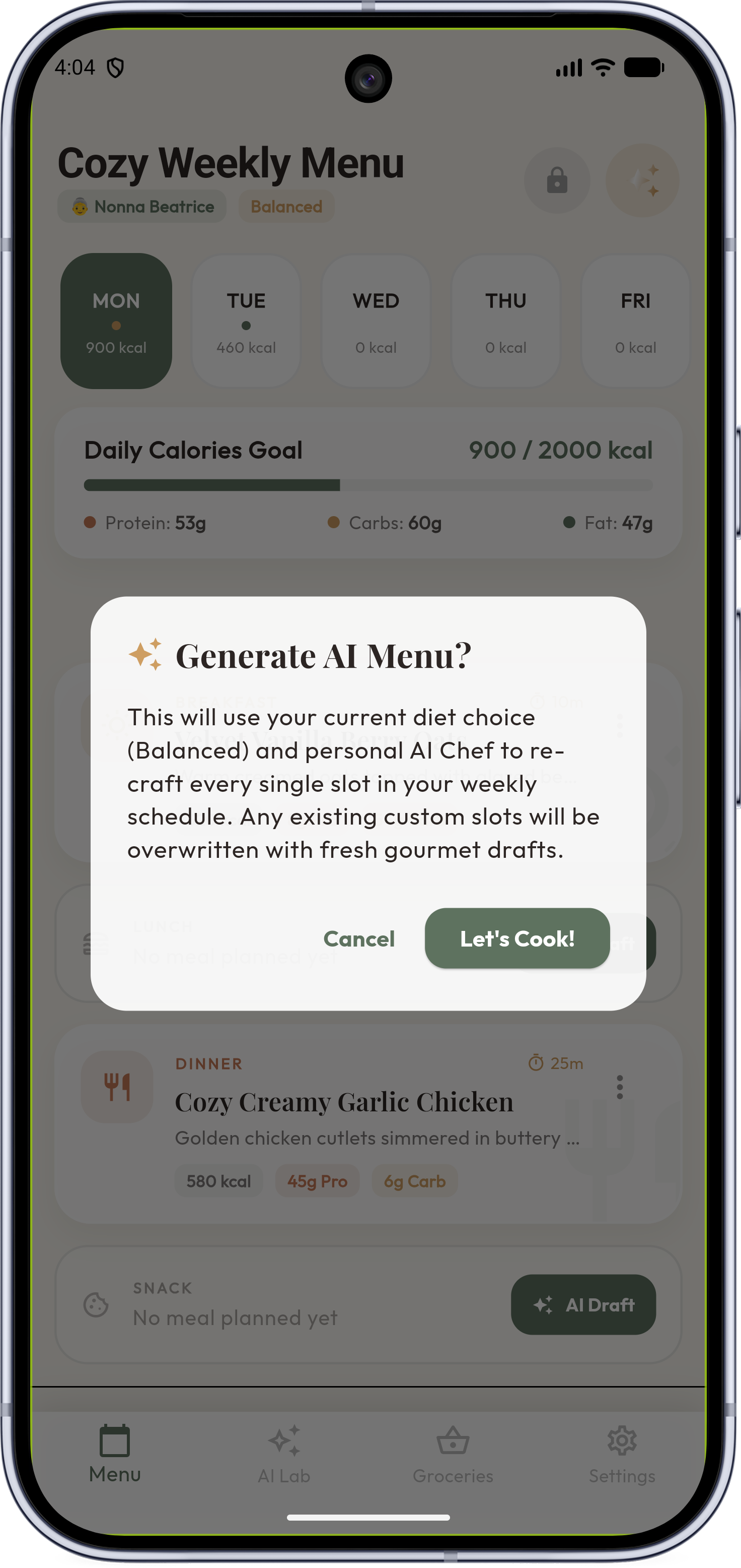 Le Laboratoire du Chef IA